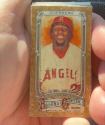 2025 Topps Allen & Ginter #327 Vladimir Guerrero — front