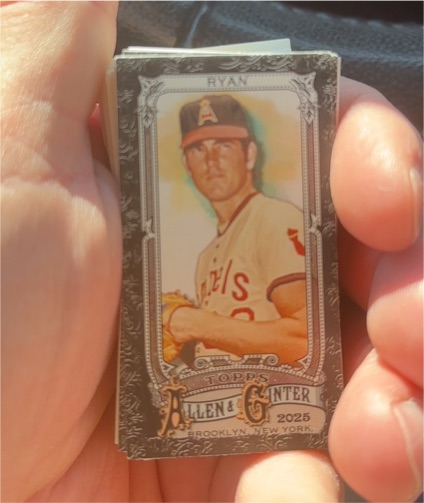2025 Topps Allen & Ginter #63 Nolan Ryan — front