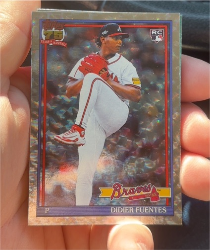 2026 Topps Series 1 #T91-76 Didier Fuentes — front
