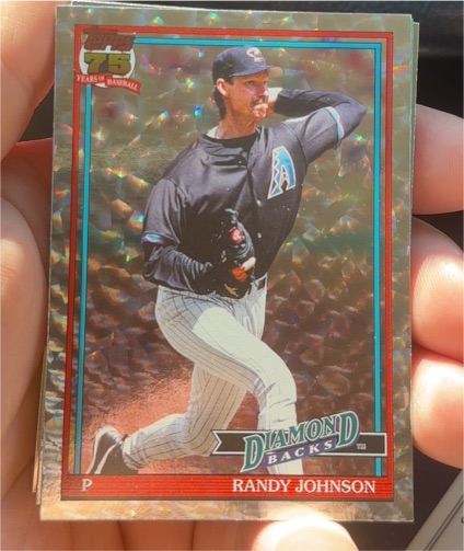 2026 Topps Series 1 #T91-67 Randy Johnson — front