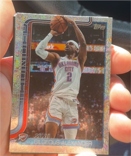 2025-26 Topps #115 Shai Gilgeous-Alexander — front