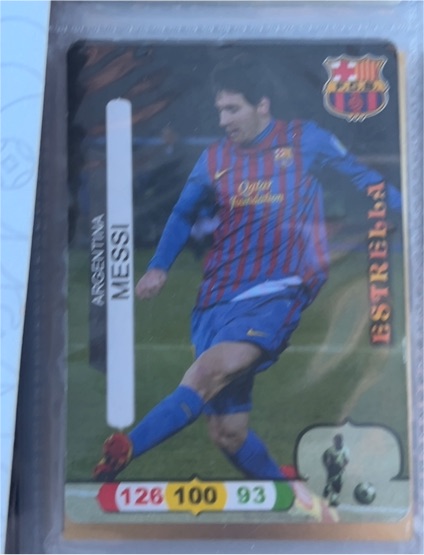 2008 Panini Este #126 Lionel Messi — front