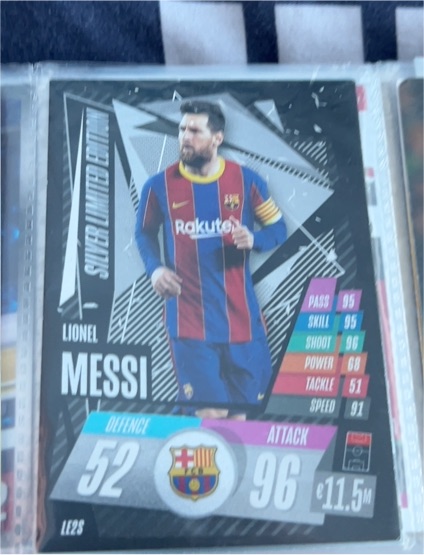 2020-21 Topps Match Attax UEFA Champions League #LE2S Lionel Messi — front