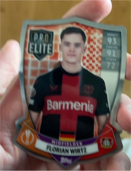 2023-24 Topps Match Attax UEFA Pro Elite Shield #SH16 Florian Wirtz — front