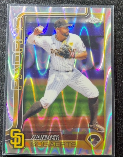 2025 Topps Chrome #229 Xander Bogaerts — front