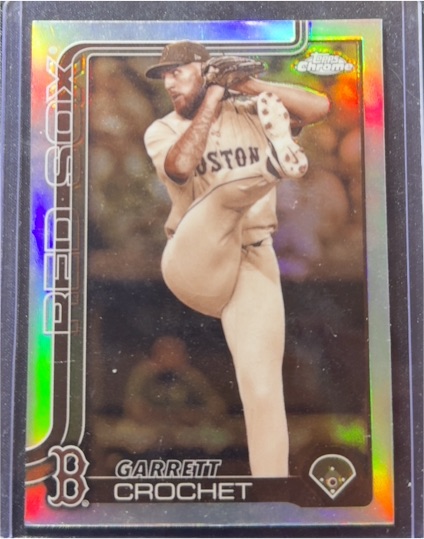 2025 Topps Chrome #264 Garrett Crochet Sepia Refractor — front