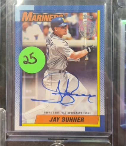1990 Topps #90B2-JB Jay Buhner — front