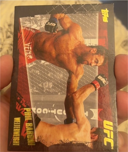 2010 Topps UFC #97 Phil Baroni — front
