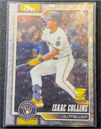 2026 Topps Series 1 #202 Isaac Collins — front