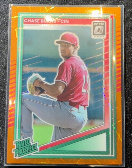 2025 Panini Donruss Optic #146 Chase Burns — front