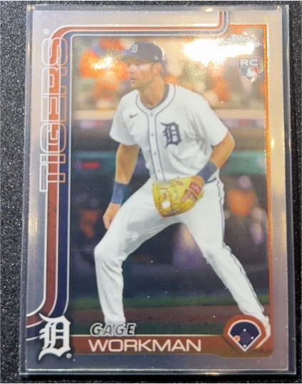 2025 Topps Chrome Update #USC21 Gage Workman — front