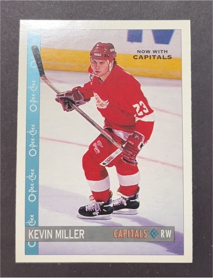 1992-93 O-Pee-Chee #291 Kevin Miller — front