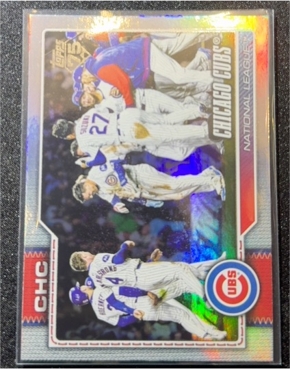 2026 Topps Series 1 #320 Chicago Cubs Team Card — front