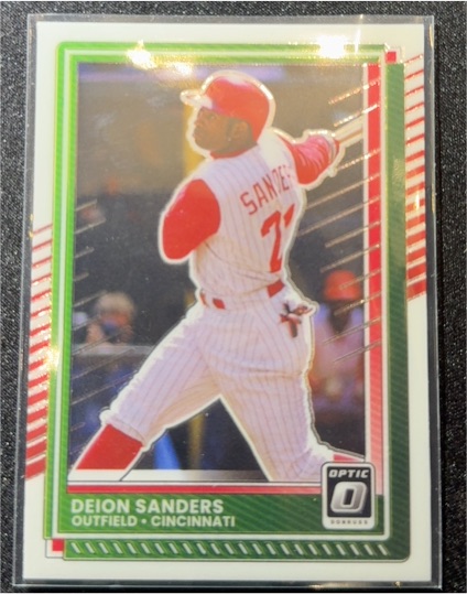 2025 Donruss Optic #32 Deion Sanders — front