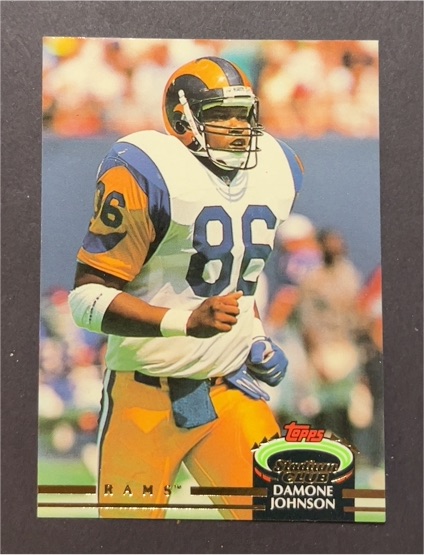 1992 Topps Stadium Club #121 Damone Johnson — front