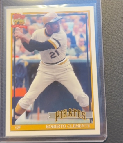 2026 Topps Series 1 #T91-99 Roberto Clemente — front
