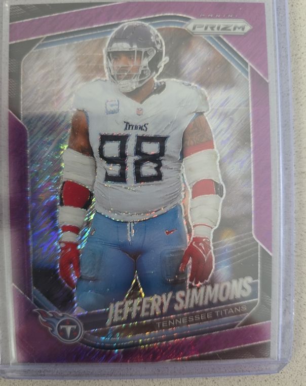 2025 Panini Prizm #268 Jeffery Simmons — front