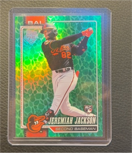 2026 Topps Series 1 #277 Jeremiah Jackson — front