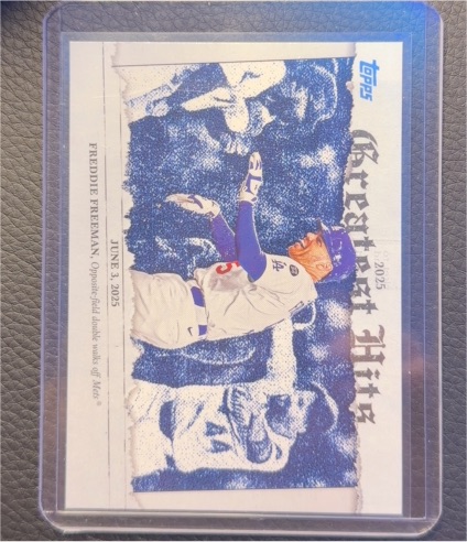 2026 Topps Series 1 Greatest Hits #GH-7 Freddie Freeman — front