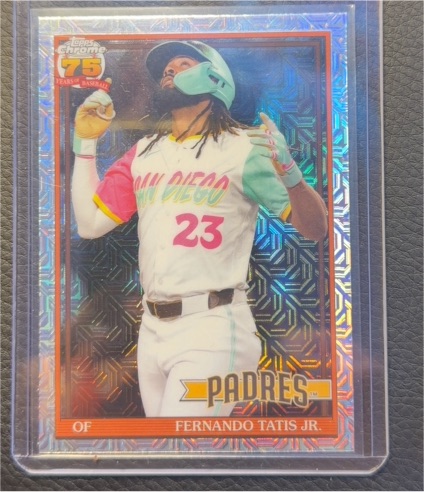 2026 Topps Series 1 Silver Pack Mojo #91C-55 Fernando Tatis Jr. — front