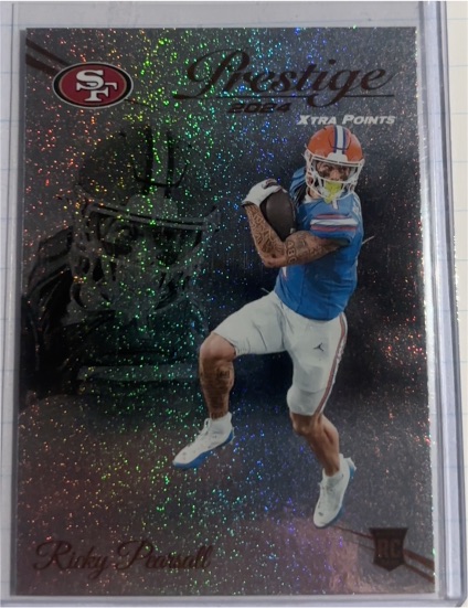 2024 Panini Prestige #347 Ricky Pearsall Xtra Points Galaxy — front