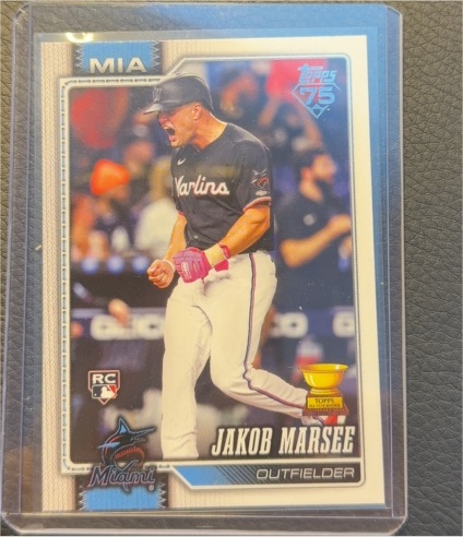2026 Topps Series 1 #37 Jakob Marsee — front
