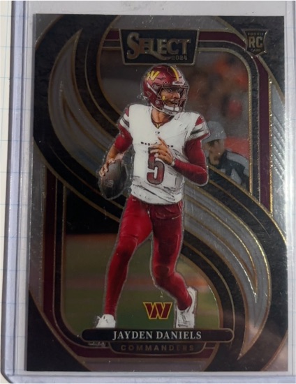 2024 Panini Select #112 Jayden Daniels — front