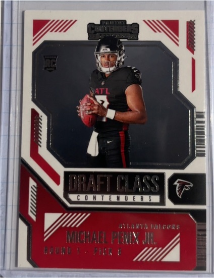2024 Panini Contenders Draft Class #9 Michael Penix Jr. — front