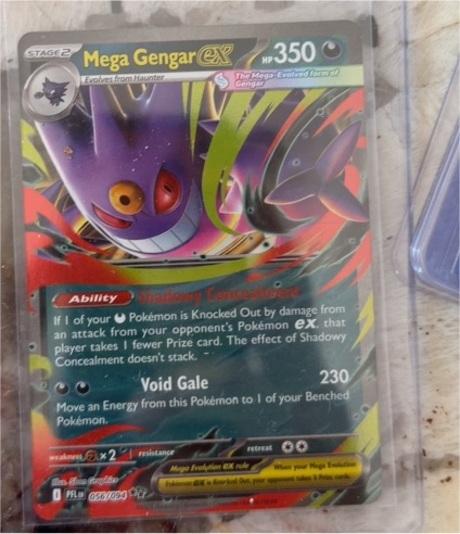 2023 Pokémon TCG Mega Gengar EX #056/094 — front