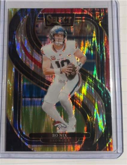 2024 Panini Select Premier Level #117 Bo Nix — front