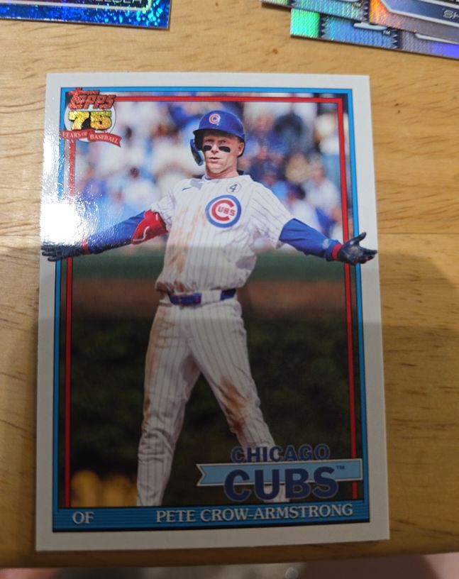 2026 Topps Series 1 75th #T91-64 Pete Crow-Armstrong — front