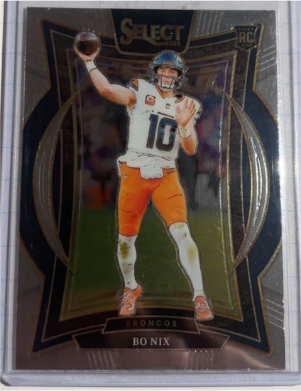 2024 Panini Select #30 Bo Nix — front