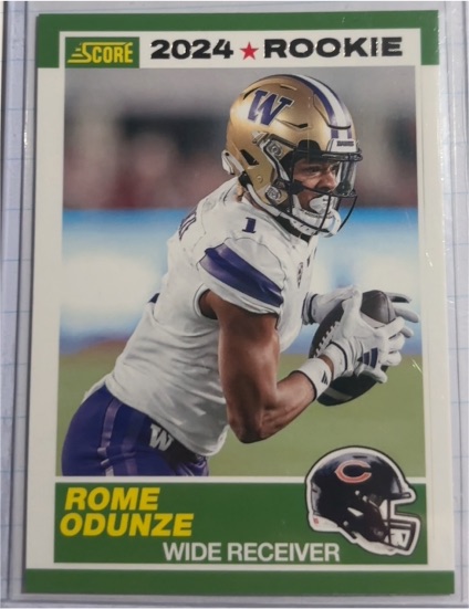 2024 Score #6 Rome Odunze — front