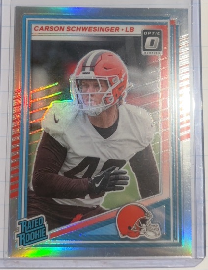2025 Panini Donruss Optic #217 Carson Schwesinger — front
