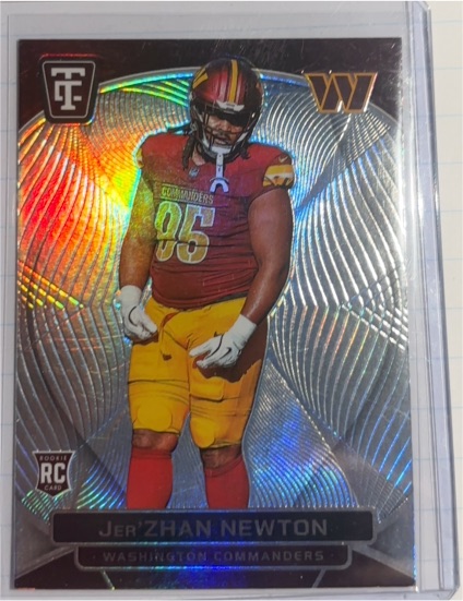 2024 Panini Totally Certified #142 Jer'Zhan Newton — front