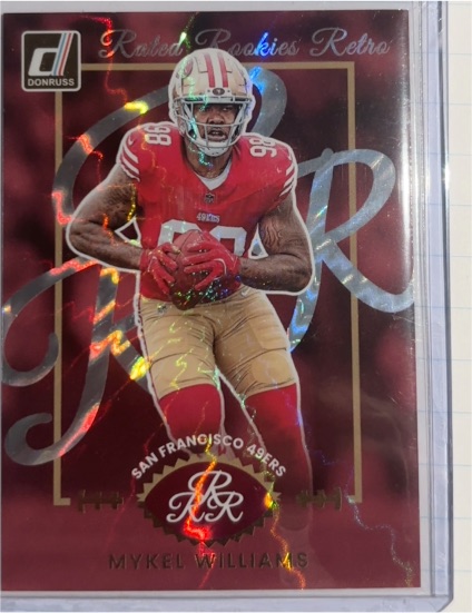 2025 Donruss Rated Rookies Retro #17 Mykel Williams — front