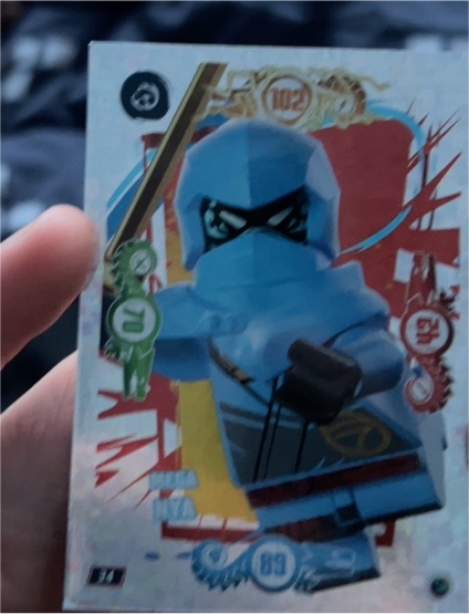 2011 LEGO Ninjago Next Level #24 Jay — front