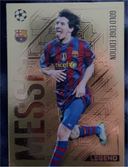 2024 Topps Match Attax Gold Edge Edition #GE10 Lionel Messi — front