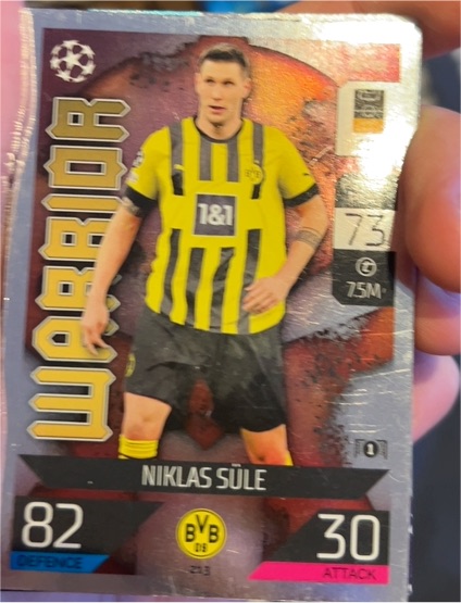2022-23 Topps Match Attax #213 Niklas Süle — front