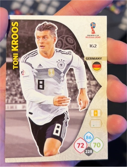 2018 Panini Adrenalyn XL World Cup Russia #162 Toni Kroos — front