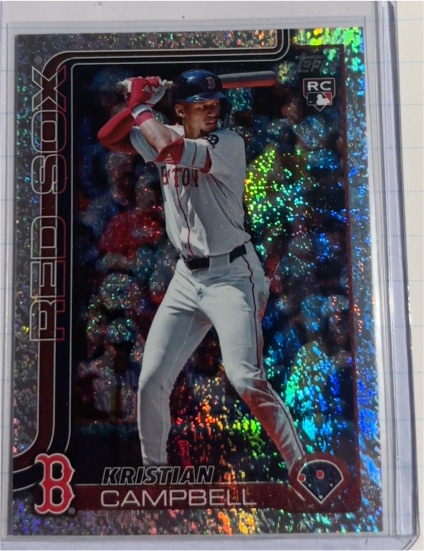 2025 Topps Update #US1 Kristian Campbell — front
