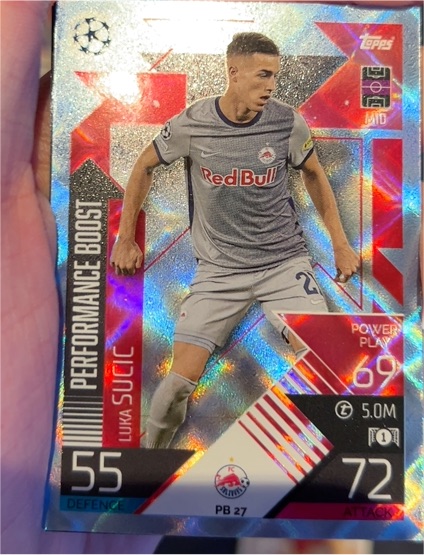 2022-23 Topps UEFA Club Competitions #95 Luka Sucic — front