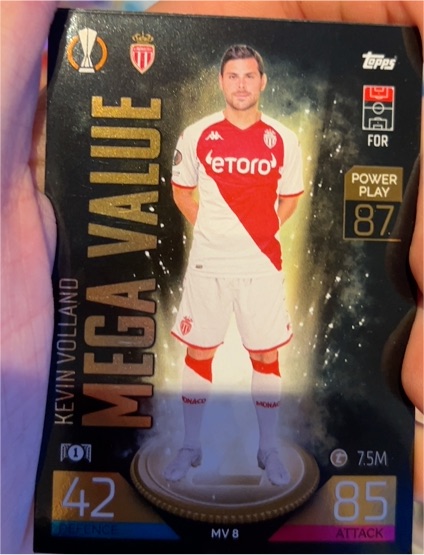 2022-23 Topps Match Attax #MV8 Kevin Volland — front