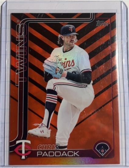 2025 Topps Update #US73 Chris Paddack — front