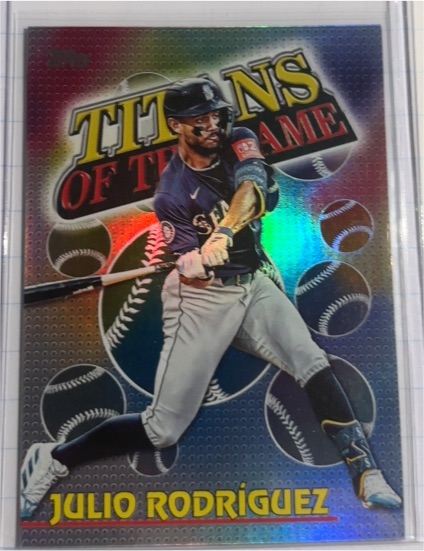 2026 Topps Series 1 #TOG-20 Julio Rodriguez Titans Of The Game — front