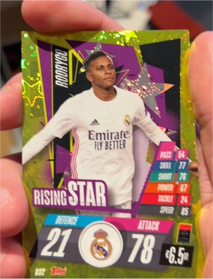 2020-21 Topps Match Attax UEFA Champions League #RS2 Rodrygo — front