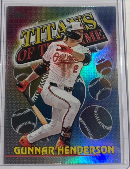 2026 Topps Series 1 Titans of the Game #TOG-4 Gunnar Henderson — front