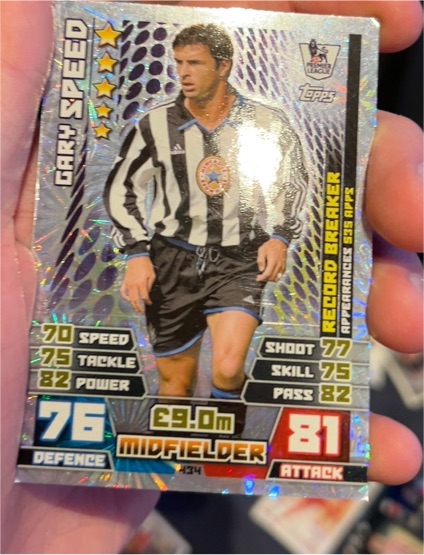2014-2015 Topps Match Attax #134 Gary Speed — front