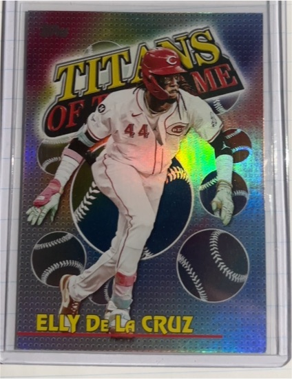 2026 Topps Series One #TOG-5 Elly De La Cruz Titans Of The Game Cincinnati Reds — front