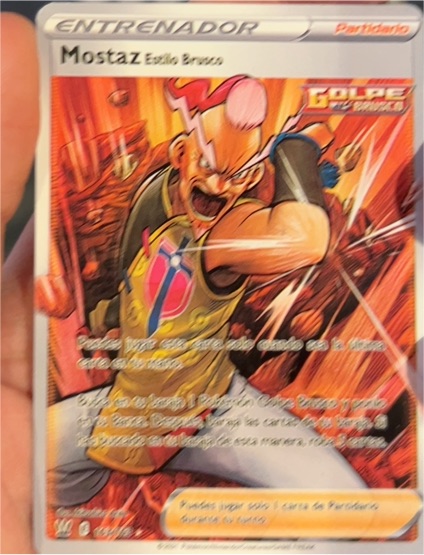 2023 Pokémon Mustaz TG28/TG30 Battle Styles Trainer Card — front